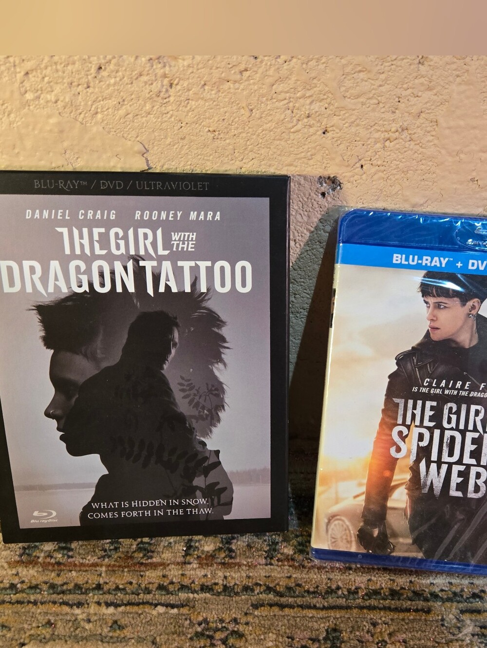 Girl With the Dragon Tattoo + The Girl In The Spider’s Web Blu ray & Ultraviolet